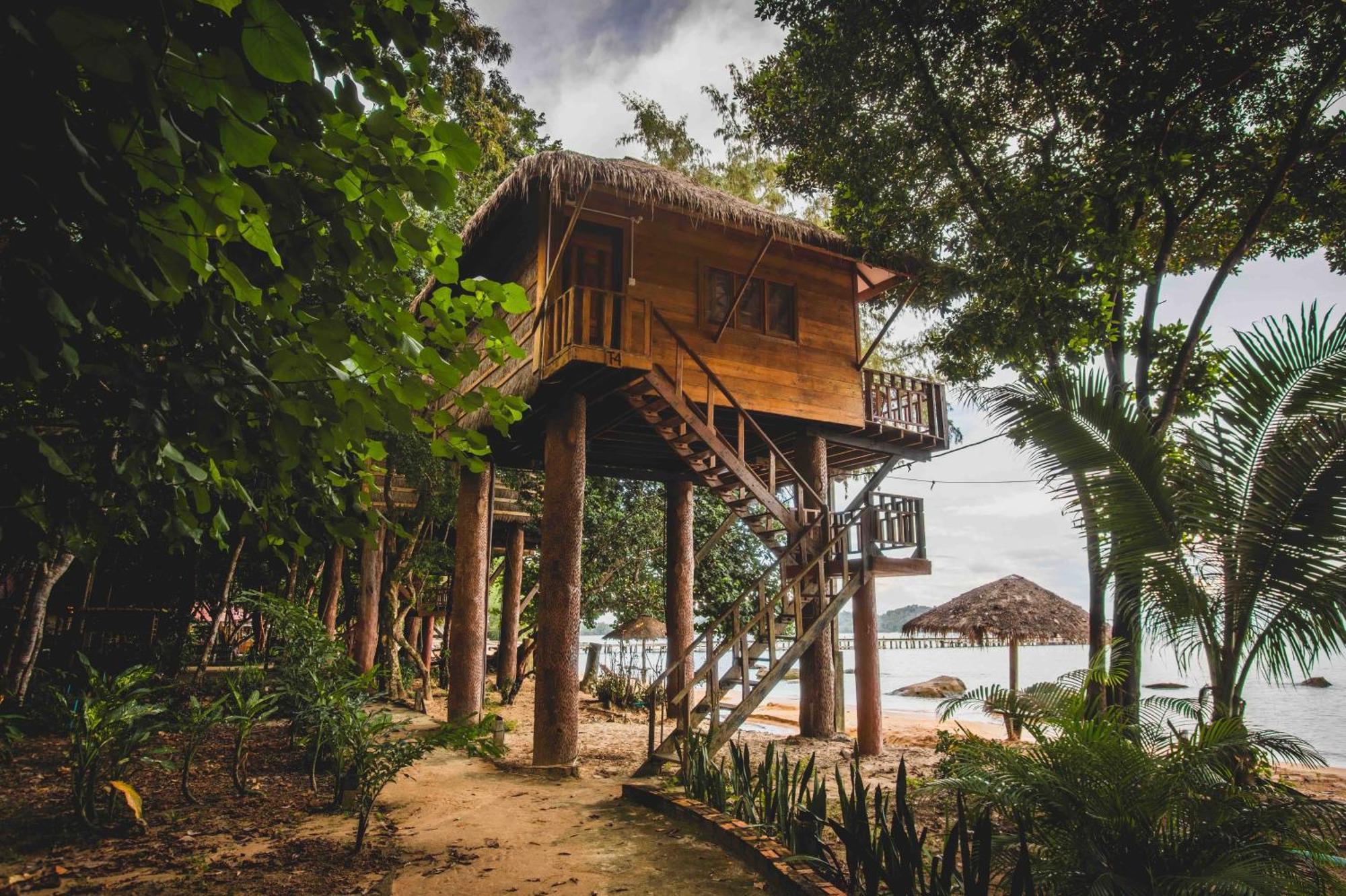Tree House Bungalows Kaoh Touch ภายนอก รูปภาพ